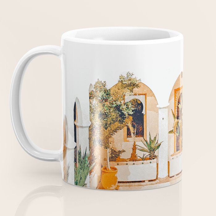 Turkish Holiday #painting #travel Coffee Mug Gallery Image 3