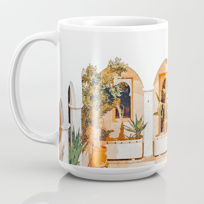 Turkish Holiday #painting #travel Coffee Mug Gallery Image 3