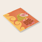 Retro Fashion Dogs with Sunglasses - Yellow Notebook Gallery Image 3
