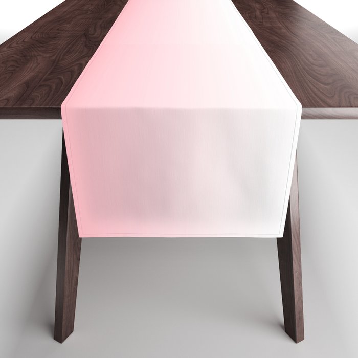Pink Sunset Gradient Table Runner