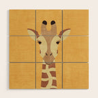 FAUNA / Giraffe Wood Wall Art Gallery Image 1
