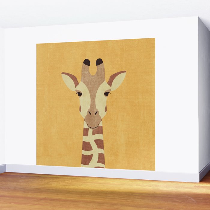 FAUNA / Giraffe Wall Mural Gallery Image 2
