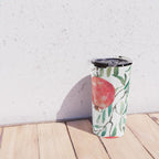 red pomegranate watercolor Travel Mug Gallery Image 4