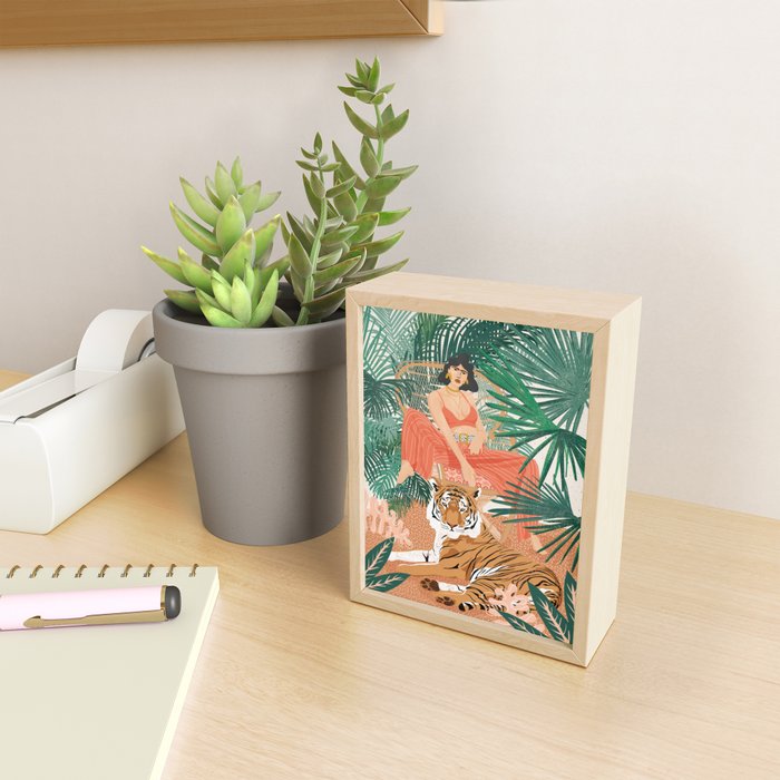 Tiger Leader Mini Art Print Gallery Image 2