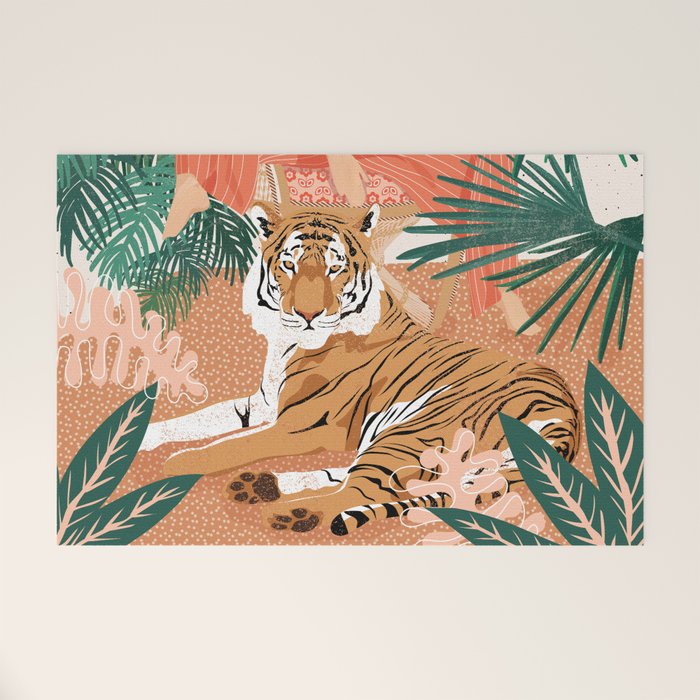 Tiger Leader Welcome Mat Gallery Image 1