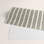 Small Black and White Arrowheads Wrapping Paper Gallery Image 2