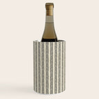 Small Black and White Arrowheads Wine Chiller Gallery Image 2