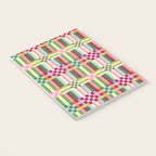  Woven Checks and Stripes - Festive Multi Notebook Gallery Image 3