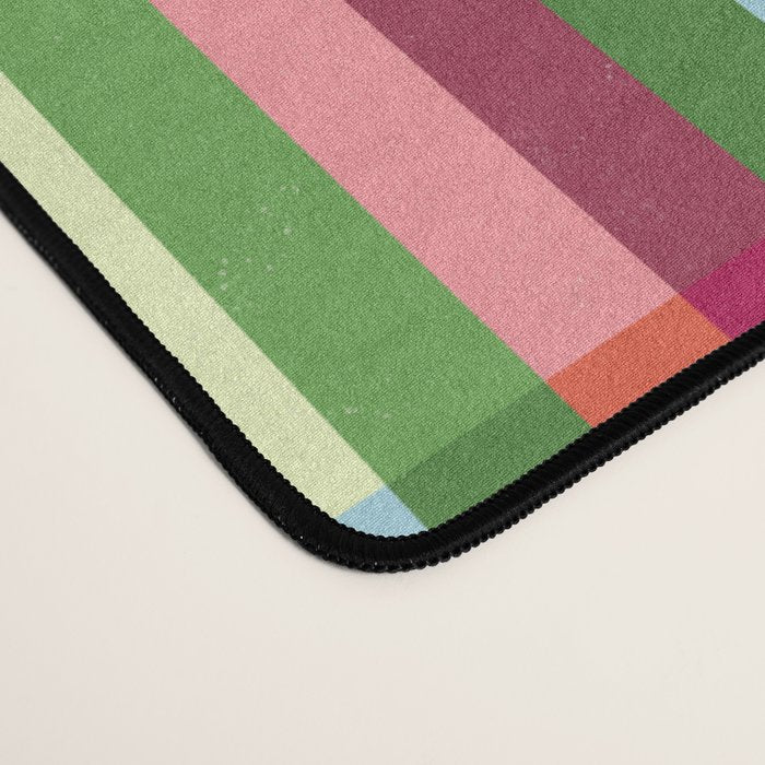  Woven Checks and Stripes - Festive Multi Desk Mat Gallery Image 4