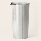 AEGEAN MULTI SIMPLE TICKING STRIPE JUTE Travel Mug Gallery Image 3