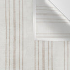 AEGEAN MULTI SIMPLE TICKING STRIPE JUTE Wall Tapestry Gallery Image 3