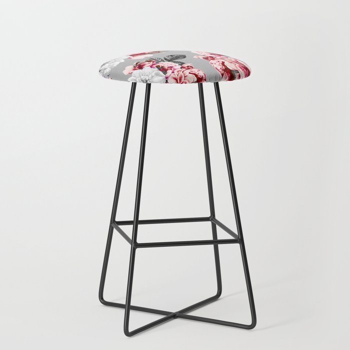 Flora temptation - twilight Stool Gallery Image 1