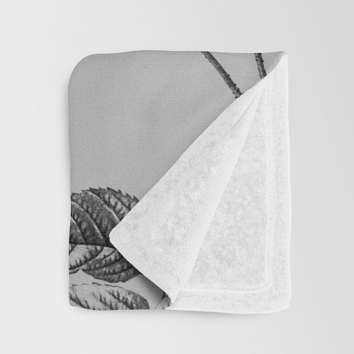 Flora temptation - twilight Throw Blanket Gallery Image 3