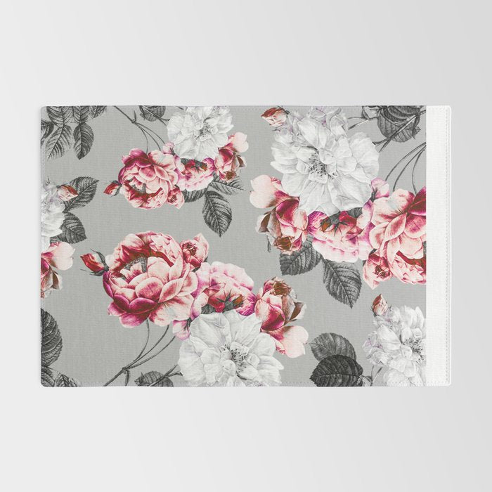Flora temptation - twilight Rug Gallery Image 2