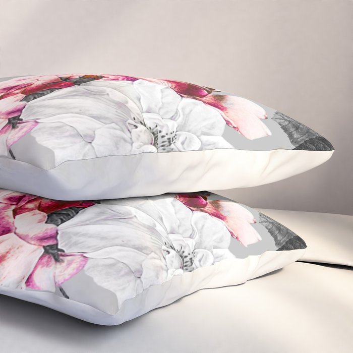 Flora temptation - twilight Pillow Sham Gallery Image 3