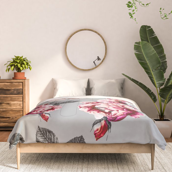 Flora temptation - twilight Comforter Gallery Image 3