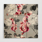 Flora temptation - twilight Wood Wall Art Gallery Image 1