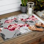 Flora temptation - twilight Outdoor Rug Gallery Image 2