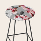 Flora temptation - twilight Stool Gallery Image 2