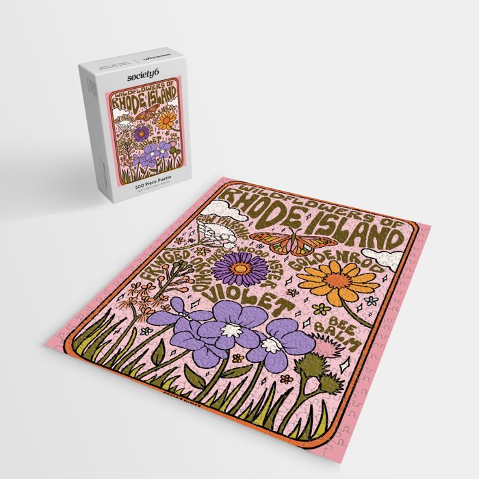 Rhode Island Wildflowers Jigsaw Puzzle Gallery Image 2