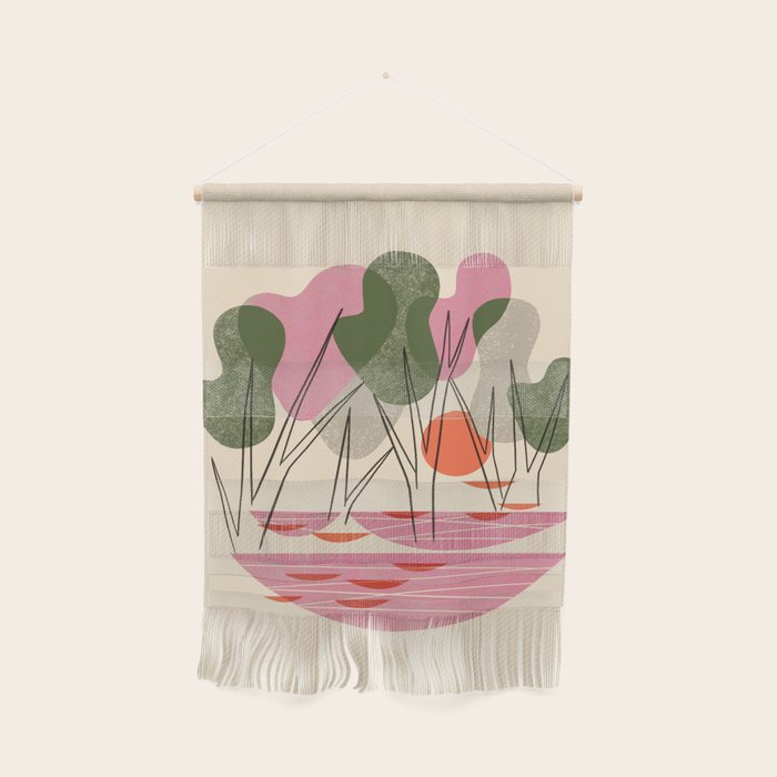Abstract Forest Wall Hanging Gallery Image 1