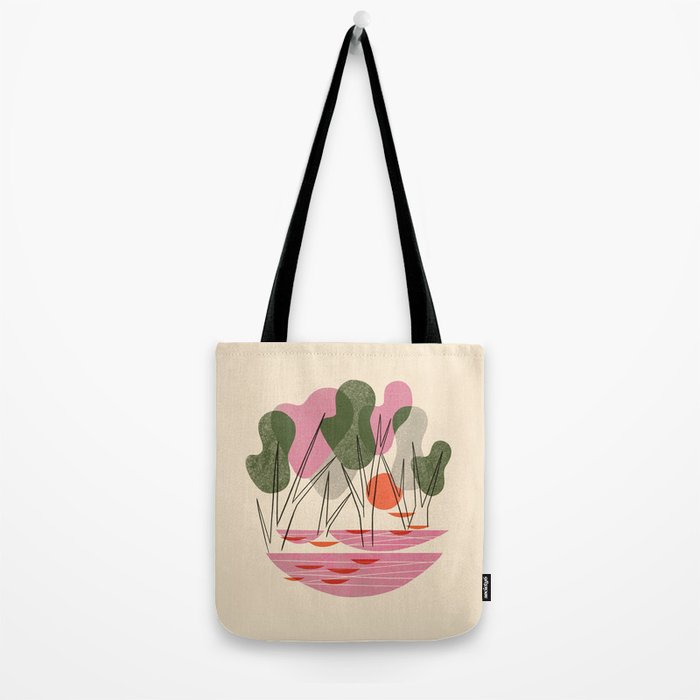 Abstract Forest Tote Bag Gallery Image 2