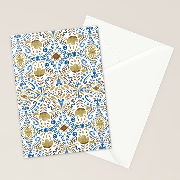 Intricate bohemian charm Stationery Card Gallery Image 2