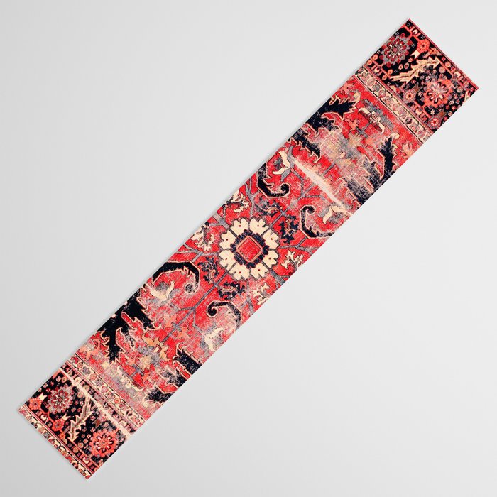 Heriz Azerbaijan Northwest Persian Rug Print Table Runner Gallery Image 3
