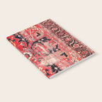 Heriz Azerbaijan Northwest Persian Rug Print Notebook Gallery Image 2