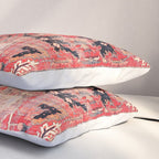 Heriz Azerbaijan Northwest Persian Rug Print Pillow Sham Gallery Image 3
