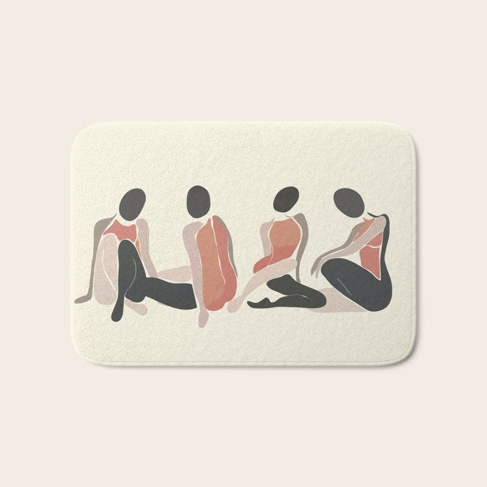 Woman Forms Bath Mat Gallery Image 1