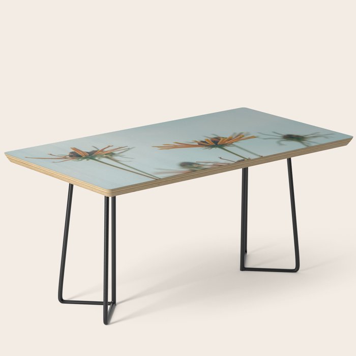 yellow flowers - happy botanical floral art Coffee Table Gallery Image 1