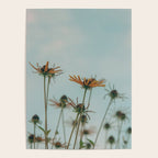 yellow flowers - happy botanical floral art Poster Gallery Image 4
