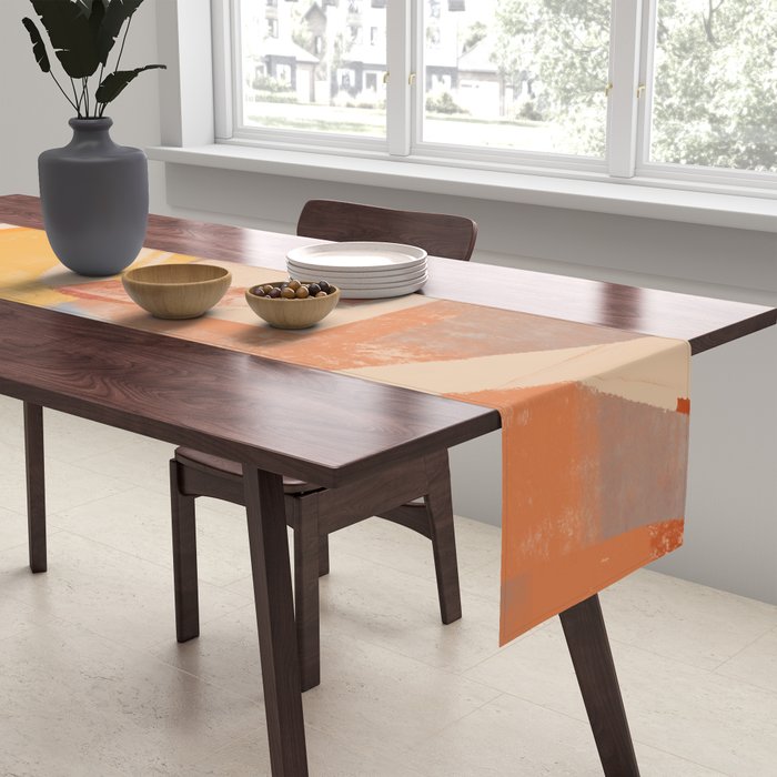 Modern Abstract Art 103 Table Runner Gallery Image 2
