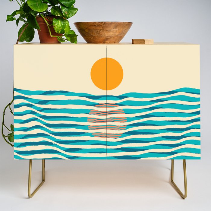 Ocean current Credenza Gallery Image 1