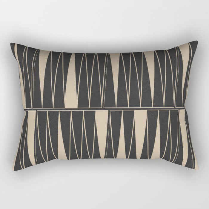 Lines in Motion 26 Rectangular Pillow Gallery Image 2