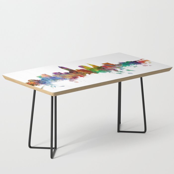 Cleveland Ohio Skyline Coffee Table Gallery Image 1