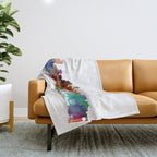 Cleveland Ohio Skyline Throw Blanket Gallery Image 1