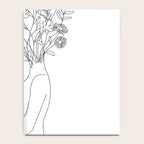 Minimal Line Bloom Notebook Gallery Image 4