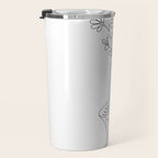 Minimal Line Bloom Travel Mug Gallery Image 3