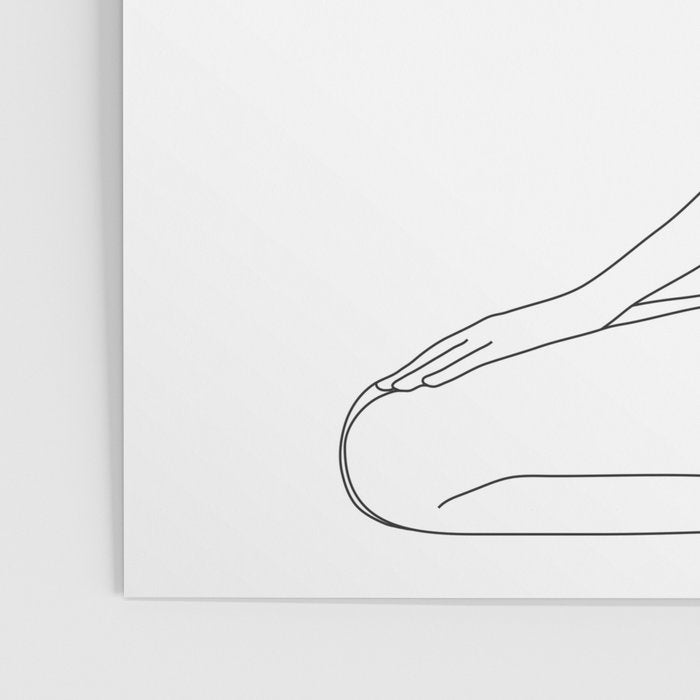Minimal Line Bloom Poster Gallery Image 3