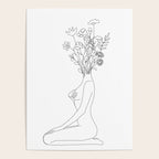 Minimal Line Bloom Poster Gallery Image 4