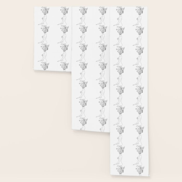 Minimal Line Bloom Wallpaper Gallery Image 3