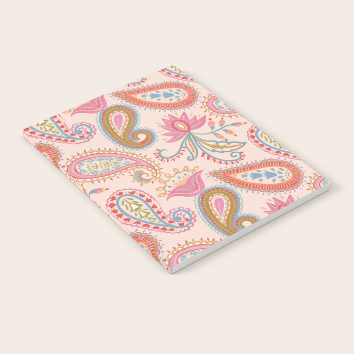Eclectic Paisley Charm Notebook Gallery Image 2