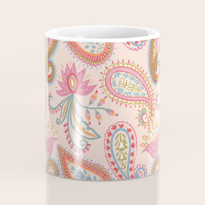 Eclectic Paisley Charm Coffee Mug Gallery Image 4
