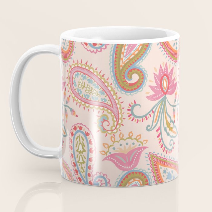 Eclectic Paisley Charm Coffee Mug Gallery Image 3