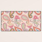 Eclectic Paisley Charm Desk Mat Gallery Image 3