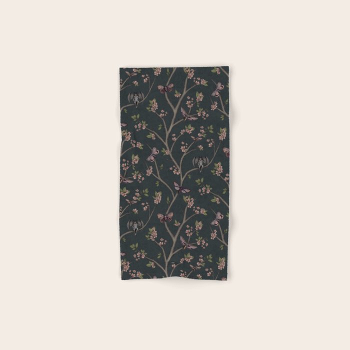 Mothman & Friends Bath Towel Gallery Image 1