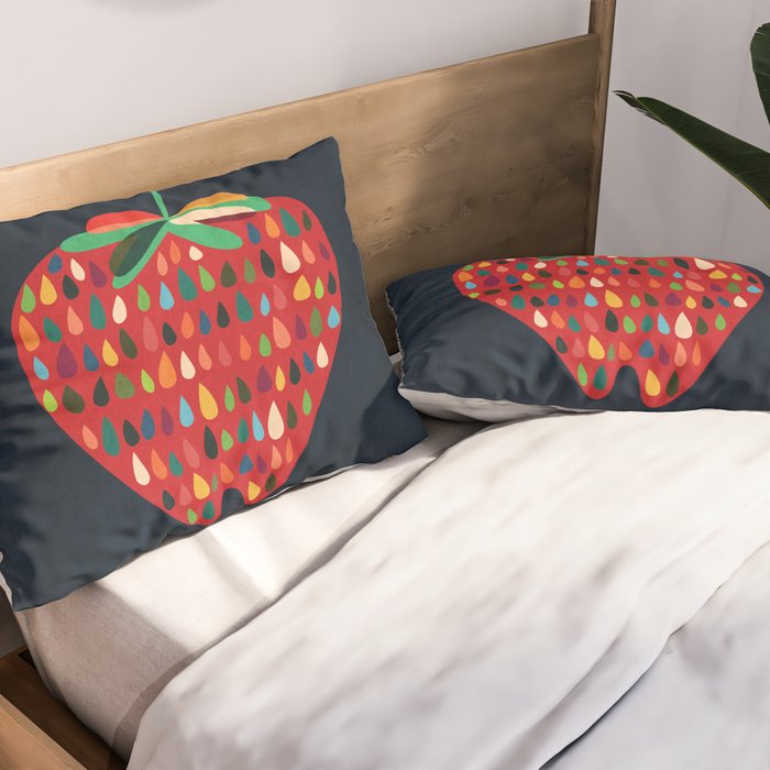 Strawberry Pillow Sham Gallery Image 2