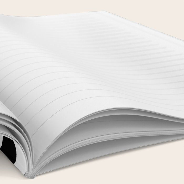 Check VIII - Black Twist â Checkerboard Print Notebook Gallery Image 2